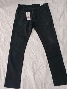 Men's Black Denim Jeans
