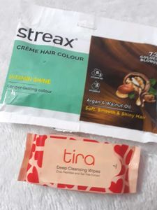 Streax Permanent Hair Colour, 100% Grey coverage,