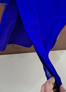 Beautiful, Ink Blue, Ethnic Straight Kurta With Yo
