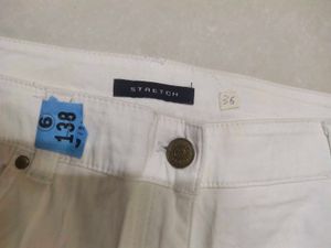 Imported White Capri Pant