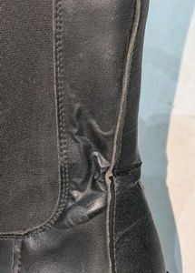 Black Leather Chelsea Boots