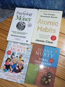 4 International Bestseller Books Set