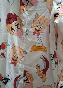 cartoon white long shirt