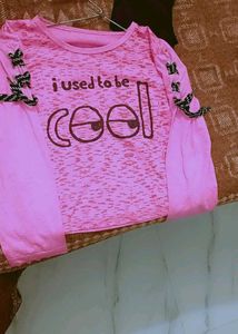 Pink Graphic Tee
