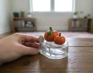 Miniature Clay Pumpkin 🎃👻