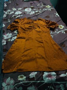 Satin princess Mini Dress