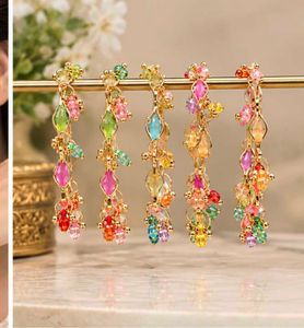Boho Beaded Drop kada set of 4