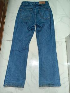 Retro Denim Flared Jeans