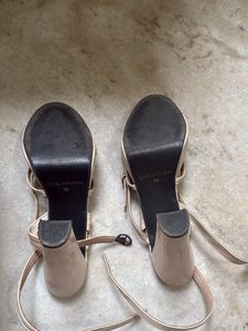 Stylish Nude Strappy Heels size 39