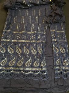 Stylish Blue Sequin Kurta Set