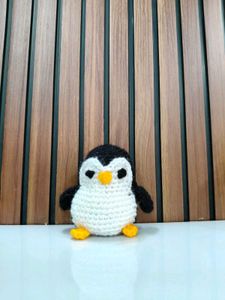 Handmade Crochet Penguin Toy