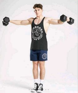 Men's Black Athletic Tank Top