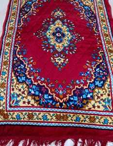 Red Floral Prayer Rug