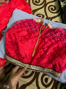 Gorgeous Unstitched Lehenga Choli Set