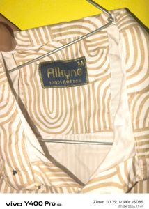 Men's Short Sleeve Patterned Shirt