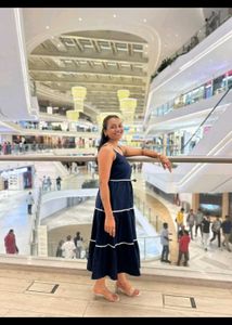 black  Tiered Maxi Dress