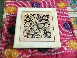 Carved Wooden Box