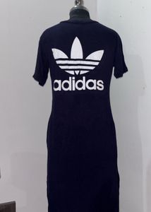 Navy Blue T-Shirt Dress