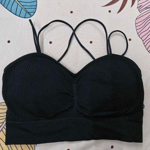 Comfortable Black Sports Bra