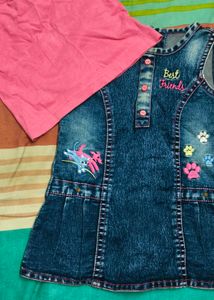 Girl Baby Denim Frock