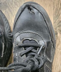 Black campus school shoes uk5