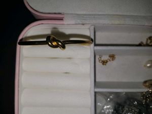Gold Knot Bangle