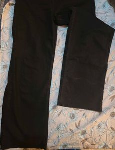 Black Denim Jeans (High-Rise)