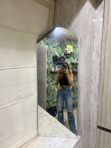 Ripped Knee Jeans