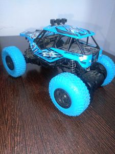 Blue RC Rock Crawler Truck