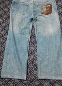 Light Wash Denim Jeans