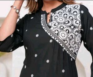 ⚫Elegant Black Kurta