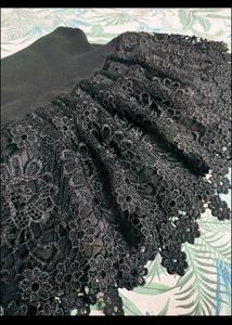 Black Butterfly Halter Top and skirt