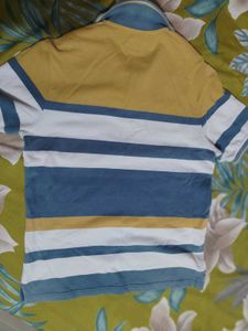 Men's Striped Polo Shirt