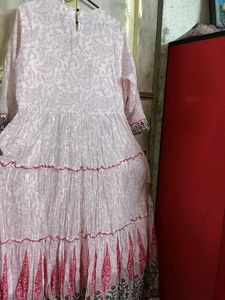 Juniper Pink Paisley Print Kurta