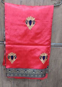 Beautiful Silk Saree With Stiched Blouse
