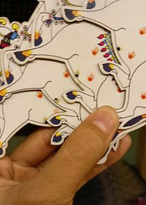 Cow MDF cut outs