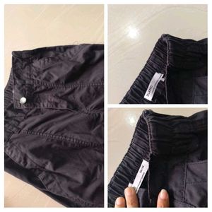 Zudio Black Cargo Pants