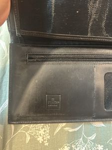 Fendi Grey Zucchino Canvas Wallet