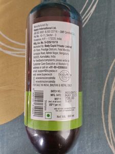 WOW Apple Cider Vinegar Shampoo