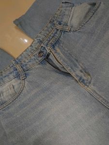 Light Wash Wide Leg Jeans