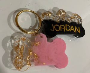 resin dog tag