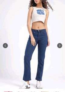 High-Waisted Flare Jeans