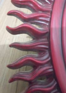 WALL CLOCK RED