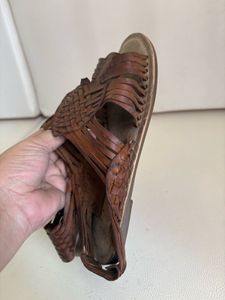 Leather Woven Sandals