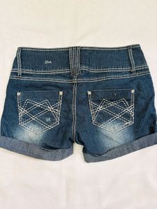 Cute Distressed Denim Shorts