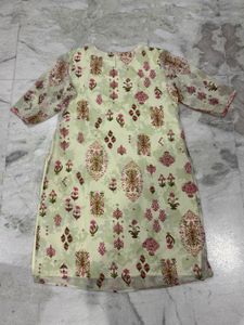 IMARA Floral Print Kurta with Palazzo Pants