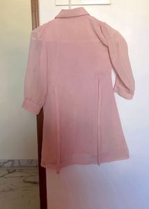Embroidered Pink Kurta pant