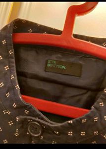 United Colors of Benetton Stylish Navy Blue Vest