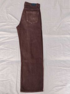 Brown Wide Leg Jeans