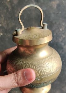 Vintage Brass Kalash Pot